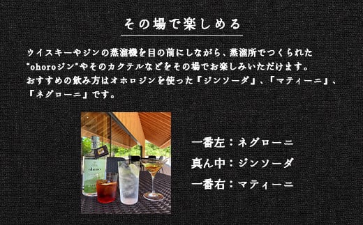 北海道ニセコ町産　ohoro GIN (スタンダード)