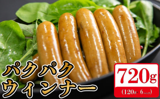 【720g】 国産 豚肉 パクパクソーセージ (120g×6)  無塩せき 添加物 不使用 冷凍 真空パック 小分け 豚 ぶた 豚肉 ポーク 肉 挽き肉 ひきにく ミンチ ウィンナー  ソーセージ 阿波美豚 ブランド 人気 おすすめ ギフト プレゼント 贈答 焼肉 バーベキュー BBQ おつまみ おかず 弁当 惣菜 ビール ワイン ハイボール 日本酒 スープ 送料無料 徳島県 阿波市 リーベフラウ 1494281 - 徳島県阿波市