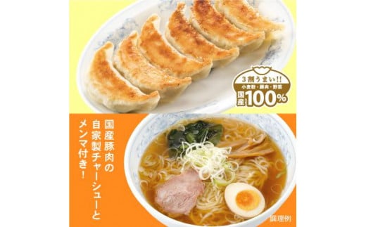 ぎょうざの満洲 冷凍生餃子とラーメン10人前セット