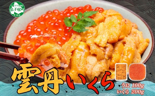 ホカホカご飯にのせるだけ！ご家庭で簡単！ウニいくらの海鮮2色丼♪