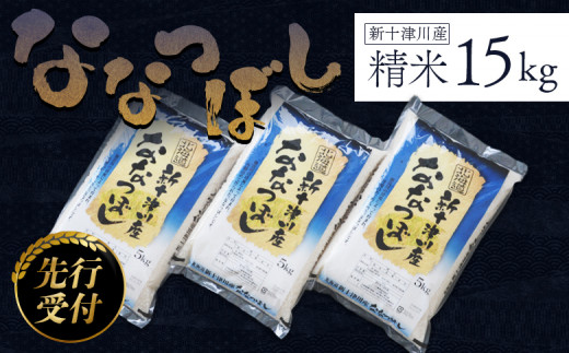 《先行受付》新米【令和6年度産】ななつぼし精米 食味ランキング「特A」（15kg）