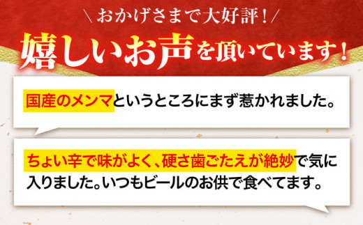 無発酵の国産ピリ辛メンマ×10袋