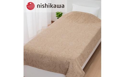 西川 カシミヤ混ウール毛布 (毛羽部分) ピンク QL0652 FQ03353012100｜カシミヤ混ウール 毛布 吸放湿 保温性 暖かい 体の冷え対策 [4002] 1042241 - 大阪府泉大津市