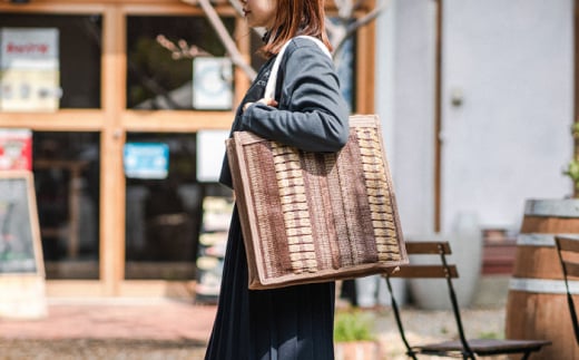 メッシュバッグ トートタイプ バッグ カバン かばん 鞄 メッシュ おしゃれ 洗える かわいい 涼しい 夏 ファッション 広川町 / 日本ワイドクロス株式会社 [AFCA002]