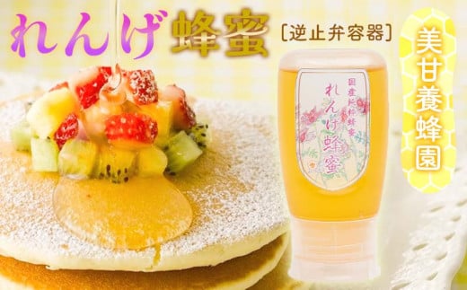 れんげ蜂蜜 逆止弁容器入 300g 蜂蜜 はちみつ ハチミツ お菓子作り TY0-0787