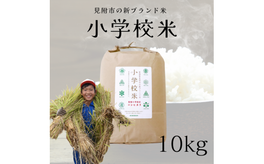 令和6年産【新潟県見附市の新ブランド米】小学校米　10kg 1467963 - 新潟県見附市