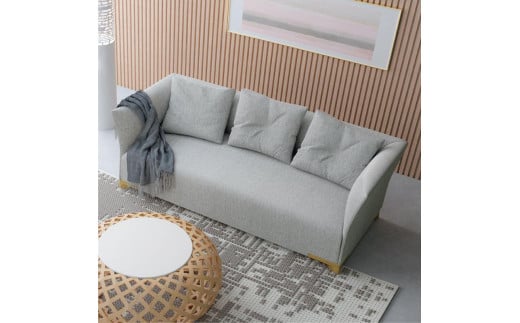 旭川家具 カンディハウス　MOLA LUX　ソファー200 北海道ナラNF/リノヴァBU_02183 985694 - 北海道旭川市