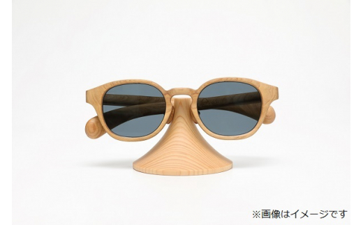 0067-91-01 「FUJI HINOKI MADE eyewear」 メガネスタンド 【単品】