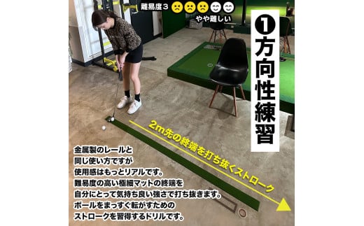 パターマット工房 タッチがわかるパット練習レール 高速ベント1枚(TOURNAMENT-SB) 7cm×200cm ゴルフ 練習器具 パッティング  パッティングマット 人工芝 トーナメントSB 日本製 - 高知県芸西村｜ふるさとチョイス - ふるさと納税サイト