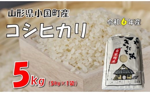 【令和6年産】コシヒカリ5kg　 1212012 - 山形県小国町