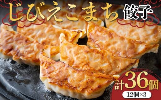 ビールに合う!イノシシ肉とニラが入った じびえこまち餃子 12個×3パック ジビエ ジビエ肉 猪 猪肉 いのしし イノシシ 餃子 ぎょうざ 冷凍 惣菜 加工品 富山県 立山町 F6T-512