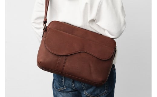 SOMES SADDLE ソメスサドル ショルダーバッグ ブラウン レザー
