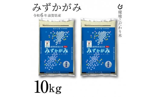 新米 令和6年 彦根産 みずかがみ 10kg（5kg×2袋） 1480347 - 滋賀県彦根市