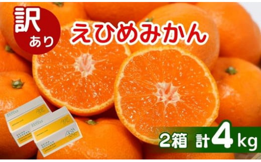 [先行受付]訳あり 清家ばんかんビレッジの愛媛みかん 計4kg(2kg2箱セット) (傷み保証250g) [発送期間 11月上旬〜] みかん 愛媛みかん 温州みかん 有田みかん 南柑20号 柑橘 蜜柑 かんきつ 冬 秋 旬 正月 おすそ分け シェア 愛媛 愛媛県 愛南町 お歳暮 プレゼント くだもの 果物 フルーツ スイーツ おやつ お菓子 和菓子 2個セット 2つセット 清家ばんかんビレッジ