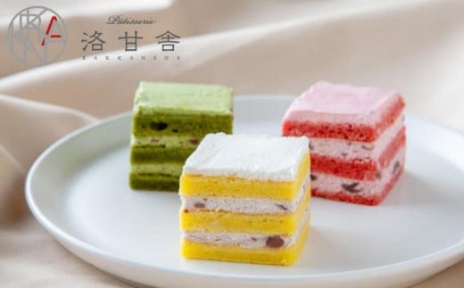 【パティスリー洛甘舎】お～！MOCCI　1箱（ケーキ/抹茶/プレーン/いちご）［ 京都 スイーツ ケーキ 新食感 おいしい 人気 おすすめ お取り寄せ お菓子 洋菓子 ］  1484978 - 京都府京都市