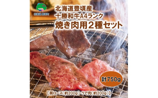 北海道豊頃産 十勝和牛A４ 焼肉用２種セット【安藤牧場生産】（58910668） 1485485 - 北海道豊頃町