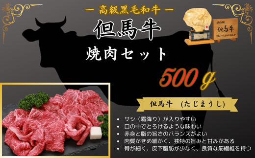 但馬牛　焼肉セット＜500g＞ 403403 - 兵庫県新温泉町