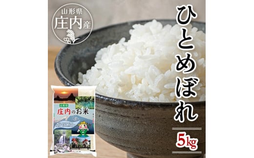 1078R06　庄内産ひとめぼれ5kg（令和6年産米） 1485104 - 山形県遊佐町