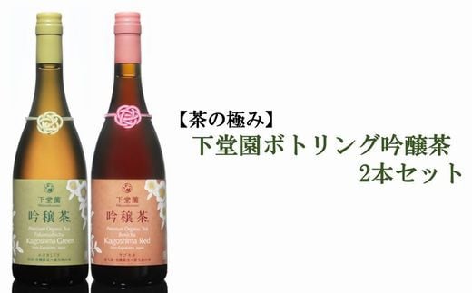 055-17 【茶の極み】下堂園ボトリング吟穣茶2本セット 1486703 - 鹿児島県南九州市