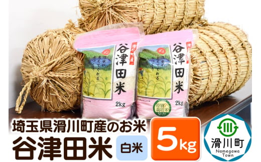 【白米】埼玉県滑川産のお米「谷津田米」5kg 令和6年産