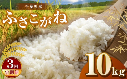 【新米・令和6年産】【3回定期便】君津市産ふさこがね（精米）10kg | JA さだもと 米 こめ お米 おこめ 白米 精米  千葉県 君津市 きみつ 1467888 - 千葉県君津市