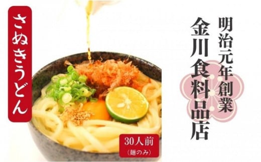 二段熟成半生さぬきうどん 30人前(300g×10袋) 649717 - 香川県さぬき市