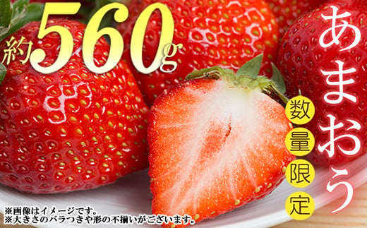 2S3　エコファーマー認定農家直送！福岡県産あまおう【280g×2パック】 1490197 - 福岡県東峰村