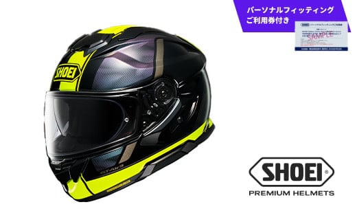 SHOEI ヘルメット GT-Air3 SCENARIO(シナリオ) TC-3 (YELLOW/BLACK) パーソナルフィッティングご利用券付