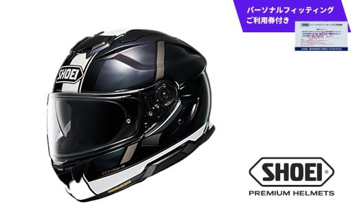 SHOEI ヘルメット GT-Air3 SCENARIO(シナリオ) TC-5 (BLACK/WHITE) パーソナルフィッティングご利用券付