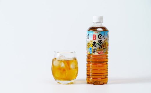 POMブランド 日本の麦茶 600ml×24本｜ ノンカフェイン 赤ちゃん 安全 POM 爽やか 香り 麦 麦茶 香ばしい  バランス コク 味わい 冷蔵庫 ファミリーサイズ 子ども おやつ 健康 水分補給 茨城県 常陸太田市 1489739 - 茨城県常陸太田市