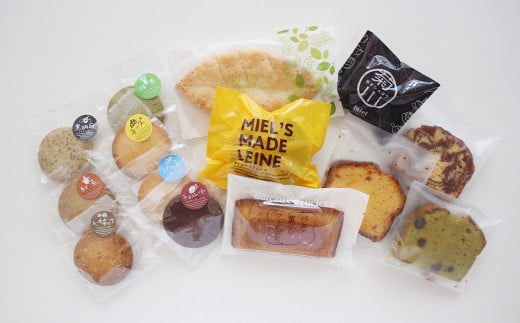 miel こだわり焼菓子 アソート（焼菓子15個入り） ｜ 焼き菓子 焼菓子 お菓子 スイーツ 詰め合わせ 詰合せ セット