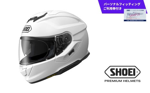 SHOEI ヘルメット【2025年1月8日より寄附額改定】  「GT-Air3 ルミナスホワイト」Lサイズ パーソナルフィッティングご利用券付 バイク フルフェイス ショウエイ バイク用品 ツーリング SHOEI品質 shoei スポーツ メンズ レディース