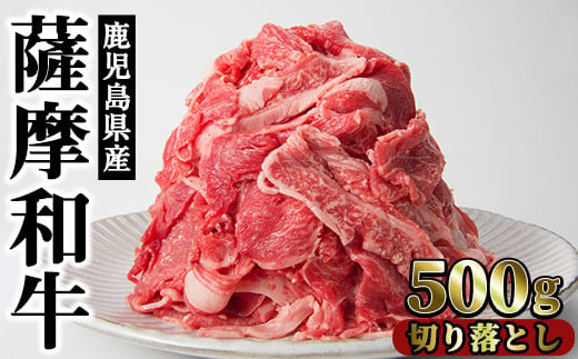 No.1142-A ＜期間限定＞薩摩和牛切り落とし(500g×1P) 国産 九州産 牛肉 和牛 薩摩和牛 赤身 焼き肉 焼肉 期間限定 切り落とし 切り落し 切落し 冷凍【さつま屋産業】