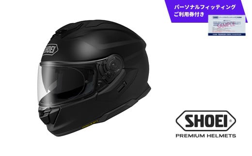 SHOEI ヘルメット【2025年1月8日より寄附額改定】  「GT-Air3 マットブラック」XLサイズ パーソナルフィッティングご利用券付 バイク フルフェイス ショウエイ バイク用品 ツーリング SHOEI品質 shoei スポーツ メンズ レディース