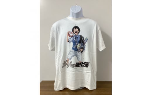 ＜ちゃんやつ＞漫画「ボクらの強化部」TシャツLサイズ　デザインA　1枚【1487624】