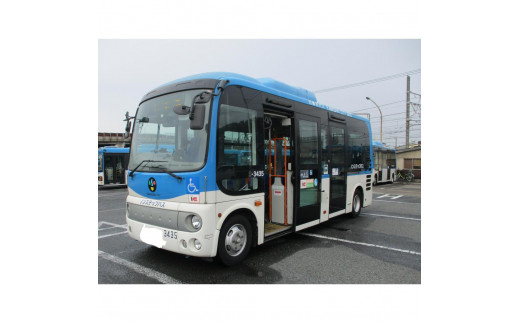 川崎市バス 小型バス車両[走行距離:100,800km]