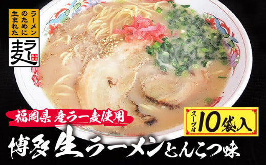 U16-17 福岡県産ラー麦 博多生ラーメンとんこつ味