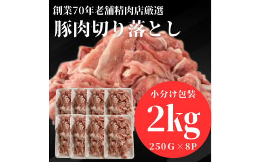 ＜小分け包装＞豚肉切り落とし　創業70年老舗精肉店の厳選仕入れ　2kg　下味付き【1522891】 1496780 - 宮城県宮城県庁