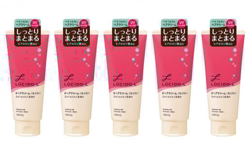 マンダム ルシードエル デザイニングチューブ ＃ ヘアクリーム (モイスト) 5個セット MA-41 LUCIDO-L ヘアケア スタイリング まとめ髪 化粧品 2125553 - 兵庫県福崎町