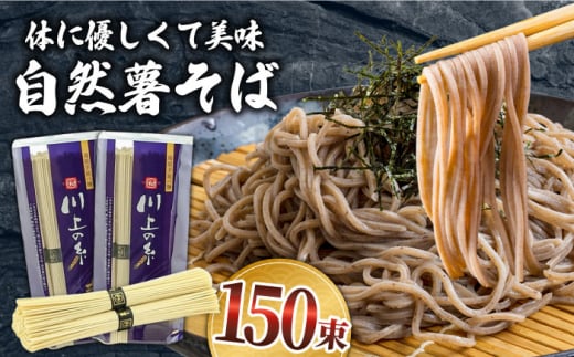 手延べ 自然薯 そば 7.5kg（250g×30袋) / 蕎麦 ソバ 麺 / 南島原市 / 川上製麺 [SCM088]