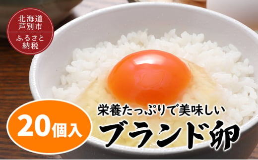 芦別ブランド卵 末永農場 黄金の田舎たまご 20個入り化粧箱 【ブランド卵 北海道】卵 高級卵 濃厚 ふるさと納税 たまご [№5342-0321] 1501369 - 北海道芦別市
