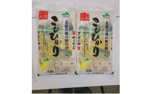 令和6年産 新米 コシヒカリ精米5kg×2入【千葉県神崎町産】[001-a004] 1504061 - 千葉県神崎町