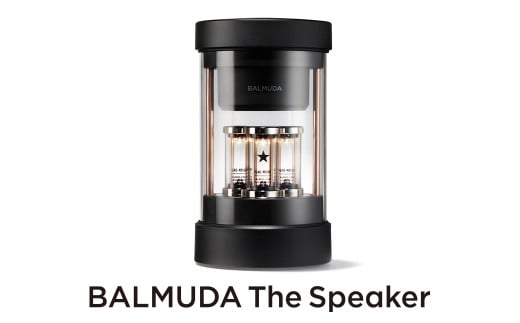 BALMUDA The Speaker M01A/JP(ブラックBK/ホワイトWH) バルミューダ ザ・スピーカー BALMUDA スピーカー ポータブル Bluetooth AUX入力対応 小型 おしゃれ 選べるカラー