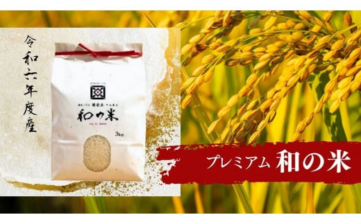 ＼令和6年産／和の米　「酵素米」　プレミアム　精米3kg 253300 - 茨城県利根町