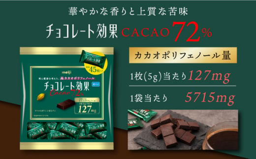 レビューキャンペーン開催中！／【定期便 全12回12ケ月】明治チョコレート効果カカオ７２％大袋（計2.7kg）【毎月1回お届け】 チョコレート チョコ  高カカオ 明治 大容量 大阪府高槻市/株式会社 丸正高木商店[AOAA003] / 大阪府高槻市 | セゾンのふるさと納税