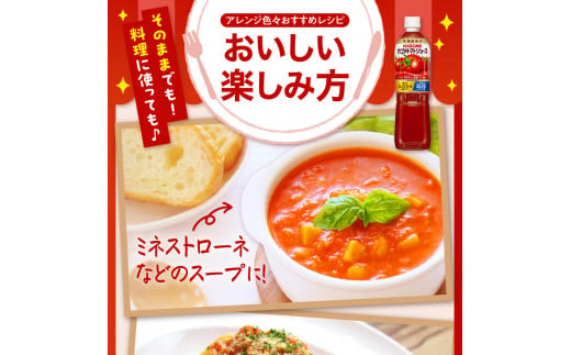 栃木県那須塩原市のふるさと納税 カゴメ　トマトジュース食塩無添加　720ml PET×15本【 飲料 野菜ジュース 栃木県 那須塩原市 】 ns001-029