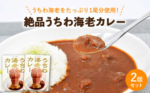 【出汁も身もうちわ海老！！】絶品 うちわ海老カレー（2食セット） [KAA205] 792849 - 長崎県平戸市