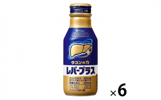 ハウスウェルネスフーズ　ウコンの力 レバープラス B1セット（ 6本 ）　飲料 ドリンク ウコンの力 ウコン ウコンエキスドリンク 飲み会 お酒 二日酔い 兵庫県 伊丹市 [№5275-0524] 1506347 - 兵庫県伊丹市