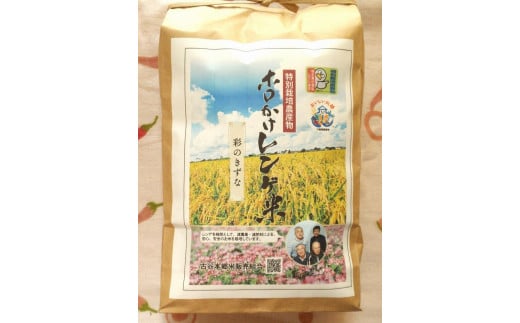 【令和6年度産】ホロかけレンゲ米　特別栽培米　5kg（彩のきずな） ／ 無農薬 おこめ コメ 埼玉県