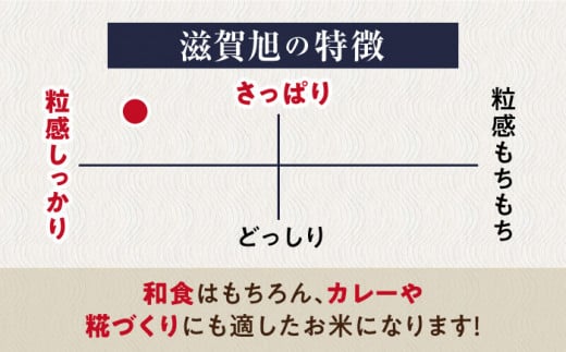 新米 令和6年 全6回定期便自然栽培 在来種 滋賀旭 2kg 玄米 ×6回  米 定期便 玄米 新米 2kg